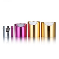 Couvercles à vis en plastique côtelés lisses du fabricant 40/410 52/400 53mm 56mm 68mm 81mm 83mm 89mm 110mm 120mm avec joint d'étanchéité