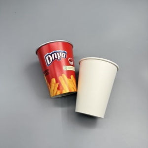 Gobelet en papier biodégradable à base de carton kraft avec feuille d'or ou d'argent pour boissons chaudes ou froides, personnalisable OEM - Product Image 5