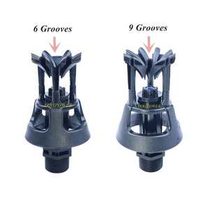 9 scanalature agricoltura irrigazione agricoltura 360 gradi Wobbler Sprinkler Riego Aspersores - Product Image 3