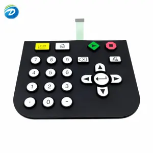 Deson individuelles Logo Silikon-Tastatur Einzelpaneel-Spielzeugherstellungsmaschine Modul Silikon-Schlüssel Membran-Schalter