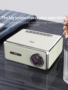 Proyector de 800 ANSI Lúmenes con Descuento de Fábrica, Alta Luminosidad, 1920x1080P, Enfoque Automático, Keystone, WiFi, BT, para Cine en Casa, Uso Diurno - Product Image 2