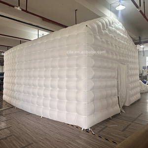 Lớn Inflatable hộp đêm <span class=keywords><strong>Cube</strong></span> người bạn thu thập Đảng <span class=keywords><strong>LED</strong></span> lều, Inflatable hộp đêm với đèn - Product Image 5