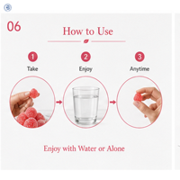 Échantillon Gratuit : Gommes de Collagène Éclaircissantes à la Vitamine C et au L-Glutathion – Gommes de Collagène au Glutathion OEM ODM