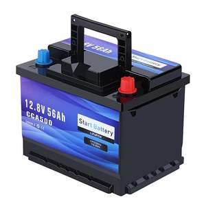 Batería de arranque y parada de 12V 56Ah de calidad original, reemplazo directo para coche AGM, de fábrica OEM de China. - Product Image 4