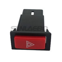 Nuevo Interruptor de Advertencia de Peligro para Automóvil de 12 V y 6 Pines, Interruptor de Encendido/Apagado para Toyota Hiace 1989-2006, Pieza de Repuesto 84332-26080 8433226080