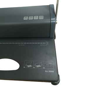 Heldere Kantoor Plastic Sprial Draad Perfecte Boek <span class=keywords><strong>Notebook</strong></span> Bindmachine A4 4:1 Size 46 Gaten No.8666 - Product Image 4