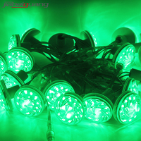 Module de point lumineux LED RVB intelligent et coloré pour fête foraine, étanche, 60 mm, 18 LED, 24 V, type Turbo