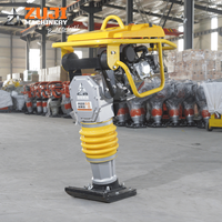 Compacteur vibratoire HCD125 5,5 CV à essence, diesel ou électrique pour la construction de routes et le compactage du sol