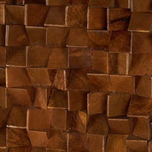 Adorno de Pared Geométrico 3D de Bambú y Madera Natural, Arte de Pared Rústico Hecho a Mano para Bodas, Decoración Moderna para el Hogar - Product Image 1