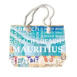 Большая пляжная сумка-тоут из пенопласта с логотипом на заказ