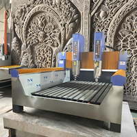 Nouveau moteur de moteur de machine de gravure de monument 3D de coupe de granit 5.5kW conçu pour des conceptions complexes de pierre longueur maximale de 3200mm