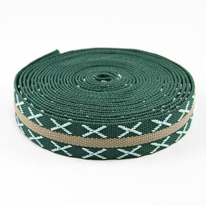 Custom 35mm Nylon Polyester Jacquard <b>Webbing</b> for Bag Straps Jacquard Web - Product Image 4