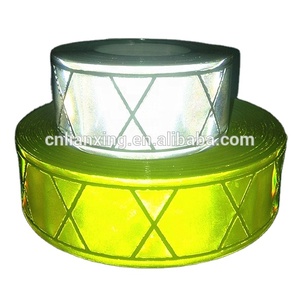 Nastro riflettente V-REFLEX lucido in <span class=keywords><strong>PVC</strong></span> per cucire giacche ad alta visibilità e articoli di sicurezza in tessuto riflettente - Product Image 2