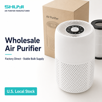 Purificador de Aire de Escritorio para Espacios Pequeños, Listo para Exportación, para el Mercado Estadounidense, con Filtro de Repuesto, Certificación CE y FCC