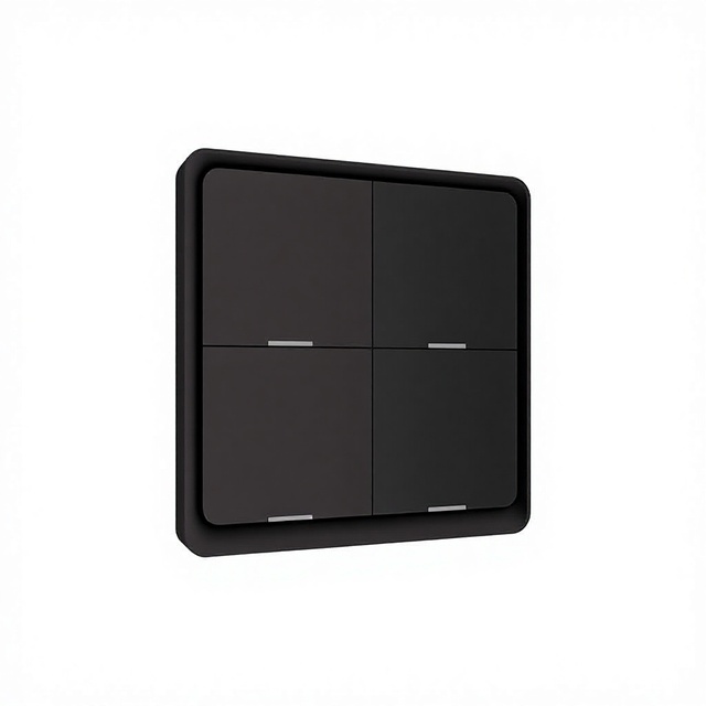 Graffiti Smart Home ZigBee Scene Switch Indoor Use App Timing Remote Control 4 Key Scene Random Sticker Smart Switch