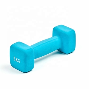 Haltères carrés colorés durables et confortables en fonte recouverts de néoprène pour l'entraînement musculaire des femmes, vente en gros, 0,<span class=keywords><strong>5</strong></span>-<span class=keywords><strong>5</strong></span> <span class=keywords><strong>kg</strong></span> - Product Image 5