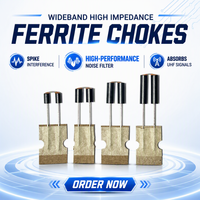 Noyaux traversants personnalisables de spécifications multiples de ferrite et inductances d'EMI de perle de ferrite de plomb