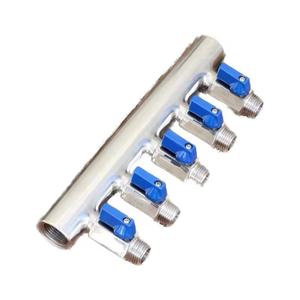 Alta qualidade personalizado 1/2 bronze bola <span class=keywords><strong>manifold</strong></span> água separadores para sistemas de aquecimento - Product Image 2