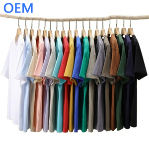 Wholesale Custom Logo 100% Cotton Blank Plain Heavyweight T Shirts Custom Logo Print T-shirt 230gsm Premium Cotton <b>Tshirt</b> - Product Image 1