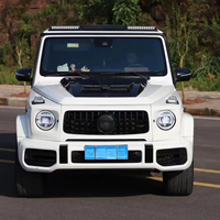 Kit en fibre de carbone sèche pour G-Class W464 B800, pare-chocs avant, haute qualité, ajustement parfait à 100 %, pièces de rétrofit/amélioration, style 2019+, aileron arrière