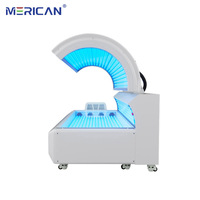 Équipement de beauté pour usage domestique Merican, lit de bronzage solaire avec lotion bronzante sans soleil, machine de bronzage rapide