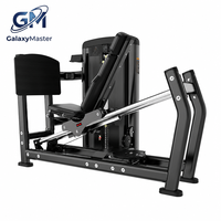 Machine de presse à jambes assise haut de gamme à charge par broches, équipement d'entraînement de force de qualité commerciale pour salle de sport professionnelle et entraînement à domicile