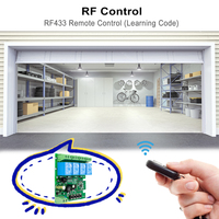 Interrupteur intelligent Wifi EWeLink 4 canaux avec module de fonction RF 7-32V 10A Relais 4 canaux Fonctionne avec Alexa Google Home