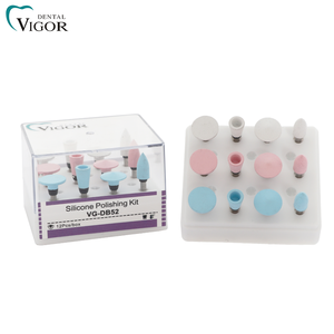 Vigor Dental VG-DB52 Silicone <b>Polishing</b> <b>Kit</b> Dental Burs for Low Speed Handpiece 12pcs/box - Product Image 5