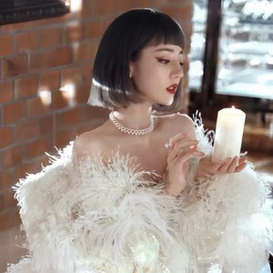 Collar de Doble Capa Francés de Oro de 14K de Lujo para Otoño e Invierno, Cielo Estrellado Largo con Perlas de Agua Dulce, Cadena de Suéter de Lujo Ligero - Product Image 3