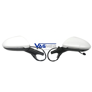 Ensemble de rétroviseurs extérieurs pour VW <span class=keywords><strong>GOLF</strong></span> VII <span class=keywords><strong>Golf</strong></span> MK7 <span class=keywords><strong>Golf</strong></span> <span class=keywords><strong>7</strong></span> R GTI GTE GTD 2.0, réglage électrique automatique, chauffage, pliage électrique - Product Image 2