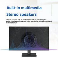 For VA27AQ 27-inch 2K IPS 16:9 Monitor with Built-in Speakers VGA Port Narrow Bezel Blue Light Filter 0ms Response Time
