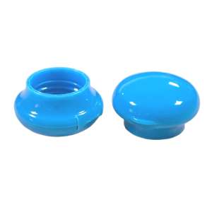 Topi Flip plastik bentuk jamur 24mm terlaris untuk Losion Cuci wajah topi tahan bocor - Product Image 3