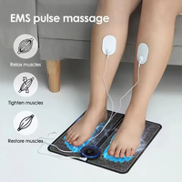 Masseur de pieds électrique professionnel rechargeable avec fonction chauffante, appareil de massage des tissus profonds, noir, confortable, Zhejiang KS-9302