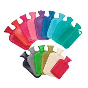 Free Samples Colorful Hot Water Bottle With OEM Knitted Covers