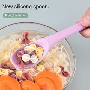 Aishang AS8131 New Silicone Anti-fall Household Food Stirrer Small Dessert Spoon From China - Product Image 2
