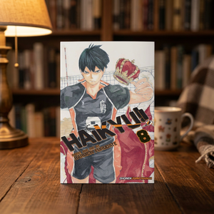 ไฮคิว เล่มที่ 8 โดยฮารุอิจิ ฟุรุดาเตะ หนังสือภาษาอังกฤษแบบปกอ่อน หนังสือการ์ตูนผจญภัยวอลเลย์บอลและนิยายภาพ - Product Image 1