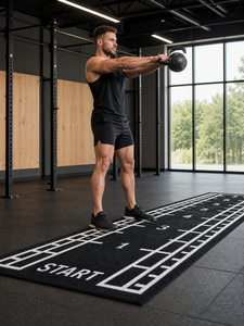 Césped Sintético de Alta Densidad al por Mayor, 4.0m de Ancho, 30mm de Altura de Pelo, Césped Artificial con Absorción de Impactos para Gimnasios Interiores y Clubes de Fitness - Product Image 3