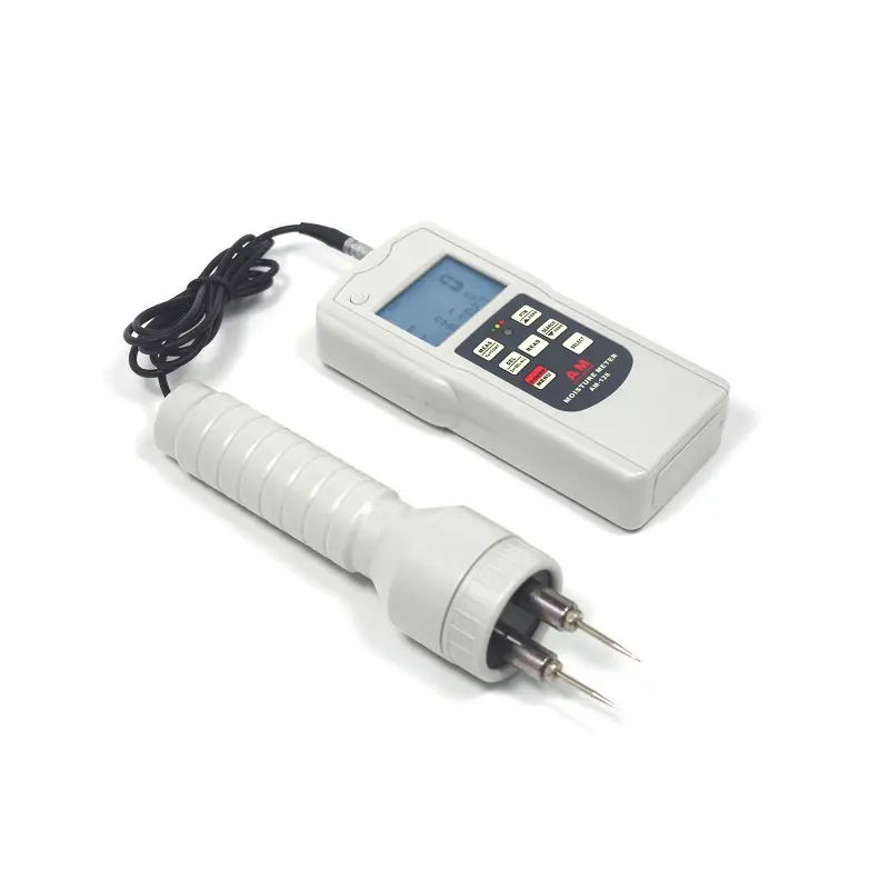 Vật Liệu Sợi Gỗ Độ Ẩm Meter AM-128PS Độ Ẩm Gỗ Tester Xây Dựng, Tường, Bê Tông, Ván, Giấy