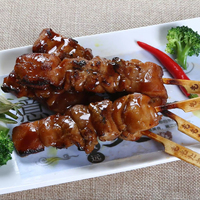 Steak de cuisse de poulet rôti naturel en vrac pour OEM, 120g, mariné