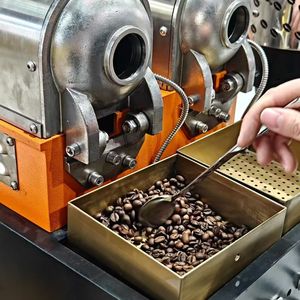 Tostador de café de muestra Dongyi de 100g y 200g, tostador de prueba de taza de granos de café profesional, tostador de café de laboratorio pequeño - Product Image 3