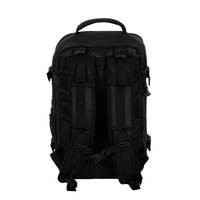 Karactermania PRO-DG Black-Mercury 2.0 Mochila de cabina debajo del asiento 40x20x25cm Negra Resistente al agua Cierre de cremallera Forro de poliéster
