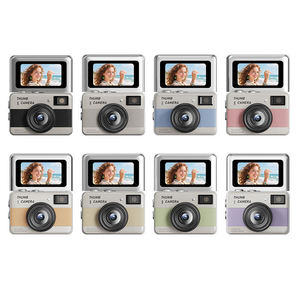 Çok Satan Yeni Cihazlar Öğrenci Çocuk Kamerası Çevirmeli Ekranlı Video Kaydedici Cep Retro Başparmak Kamera Mini CMOS CCD Dijital Kamera - Product Image 4
