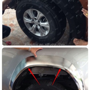 Accesorios para Auto, Guardabarros Anchos Negros para Carrocería, 6 Piezas, Accesorios 4x4 para Mitsubishi Pajero Sport 2016 - Product Image 5