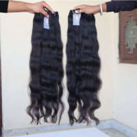 Cheveux Indiens Bruts Non Traités Mink Vierge Ondulés Raides, Tissage, Lot en Gros de Fournisseurs de Cheveux Humains Bruts Indiens en Vrac