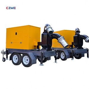 Pompe à eau diesel mobile grande capacité CZME pour le contrôle des inondations et le drainage des réservoirs de boues minières en cas d'urgence - Product Image 5