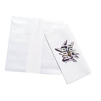 Porte-billets de voyage en plastique flexible personnalisé, portefeuille à billets pliable en PVC, pochette à billets en vinyle