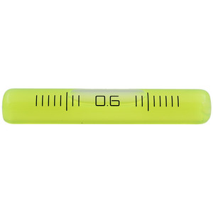 Mini tube de niveau liquide vert 12x71mm pour projets de bricolage - Product Image 4