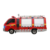 Prix d'usine Dongfeng, camion-citerne diesel neuf, véhicule d'urgence, réservoir <3000L, portée 16m, transmission 4x4