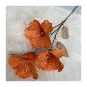 Flor de Kapok Artificial de Tres y Cuatro Cabezas, 30cm-100cm, Decoración para Bodas y Hogar, Flores de Seda al por Mayor - Product Image 4