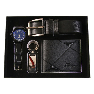 Cross-border Men's Gift <b>Set</b> <b>Watch</b> Wallet Belt Business Valentine's Day Present - Product Image 4